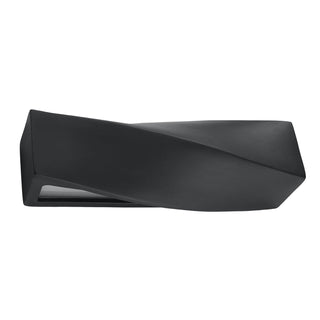 Applique murale noire moderne – Lampe murale en céramique | Luminaire minimaliste contemporain