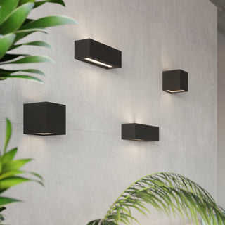Applique Murale en Céramique Noire – Luminaire Géométrique Moderne pour un Éclairage Ambiant Chaleureux