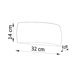 Applique Murale en Céramique Grise – Applique Murale Moderne | Luminaire Lumavera
