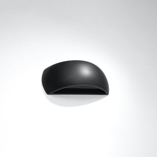 Applique murale en céramique noire – Lampe murale moderne minimaliste | Éclairage d'ambiance élégant