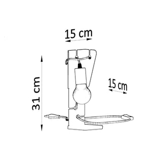 White Steel Desk Lamp – Adjustable Designer Task Lighting for Office Work