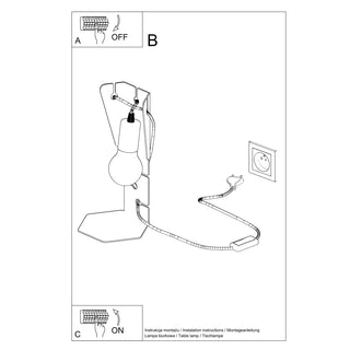 White Steel Desk Lamp – Adjustable Designer Task Lighting for Office Work