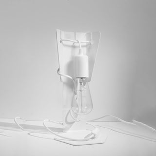 White Steel Desk Lamp – Adjustable Designer Task Lighting for Office Work