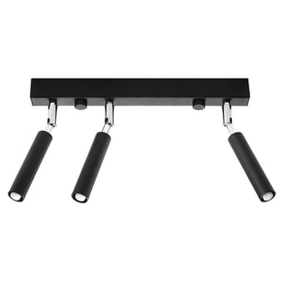Adjustable Ceiling Light – Modern Black Spotlight with Directable Head by Lumavera