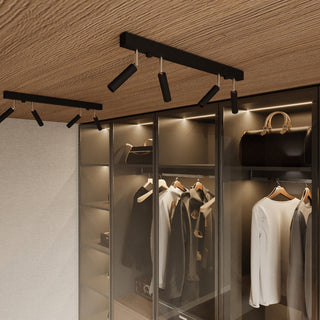 Plafonnier Orientable – Spot Moderne Noir à Tête Directable de Lumavera