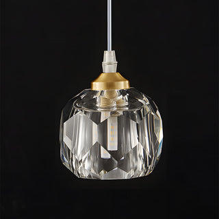 Suspensions Dorées - Luminaires Contemporains en Aluminium et Cristal pour Salon