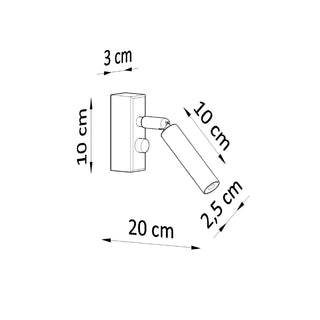 Adjustable Wall Light – Modern White Wall Lamp | Minimalist Ambient Lighting by Lumavera