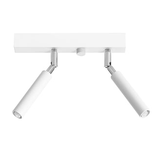 Adjustable Ceiling Light – Modern White Living Room Lighting Fixture by Lumavera