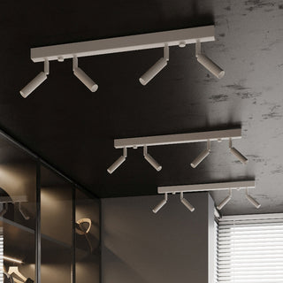 Adjustable Ceiling Light – Modern White Living Room Lighting Fixture by Lumavera