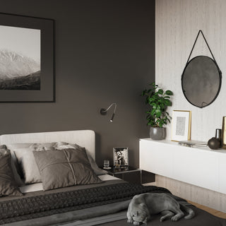 Minimalist Black Wall Light – Adjustable Modern Wall Lighting for Reading Nooks