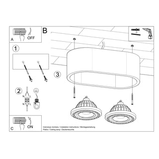 Plafonnier en bois naturel – Luminaire en bois minimaliste pour salon