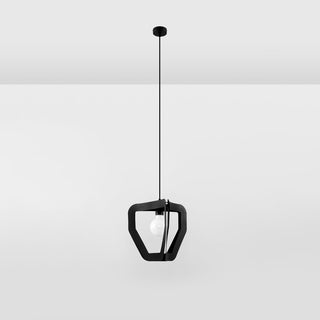 Suspension en acier noir – Luminaire suspendu minimaliste | Plafonnier moderne