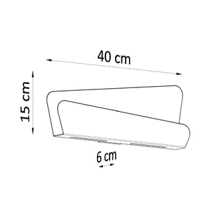 Applique murale blanche moderne – Valessia | Luminaire LED minimaliste pour couloir