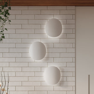 Applique murale blanche moderne – Éclairage de salon contemporain | Luminaire d'appoint Lumavera