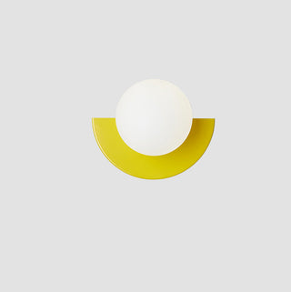 Modern colorful indoor wall lamp irregular shape — sconce
