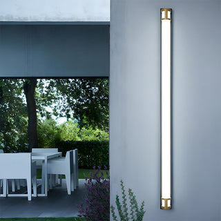 Waterproof outdoor long LED wall sconce — IP65 garden