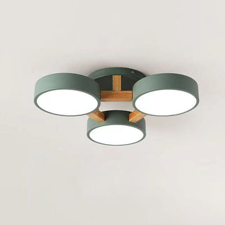 Acrylic Ceiling Light – Modern Multi-Head Fixture with Diffused Acrylic Heads