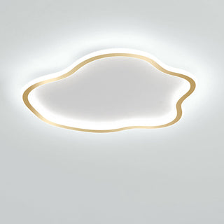 Flush Mount Ceiling Light – Modern Creative Silicone Iron Fixture for Bedroom