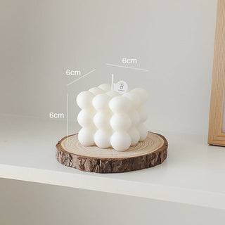 aromatic wax candles handmade scented cube candles home decor set view