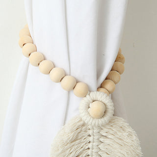 curtain tieback rope durable decorative holdbacks fiamma neri alternate view