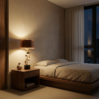 Contemporary Led Table Lamp – Modern Minimalist Desk Light with Soft Ambient Lighting