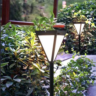 Black Metal Outdoor Lamp – Durable LED Garden Light | Weather Resistant Fixture