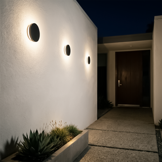 Outdoor LED Wall Light – IP65 Waterproof Garden Light with Soft Warm LED Glow