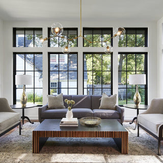 Branch style bubble glass chandelier modern interior pendant