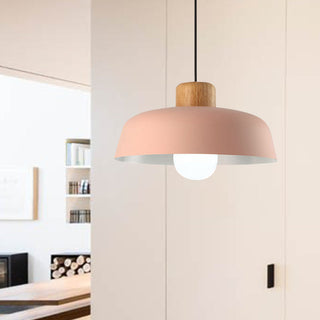 Suspension nordique – Petite suspension minimaliste en aluminium teinté pour salle à manger