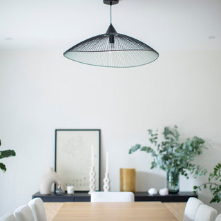 Black metal kitchen island pendant — modern ceiling hanging lamp