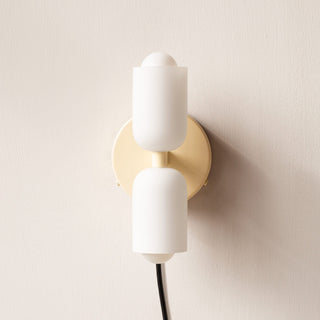 Modern LED double head adjustable wall lamp — sconce