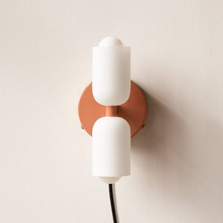 LED adjustable modern double head wall lamp — sconce