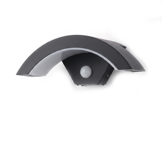Outdoor Wall Light – Aluminum Wall Lamp with Motion Sensor Lighting, Water-Resistant Design