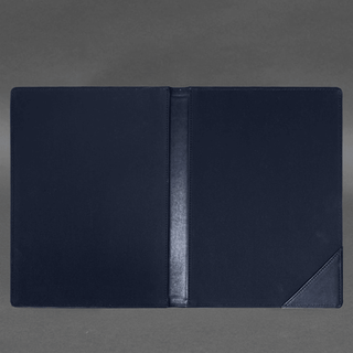leather document folder handmade genuine leather organizer a4 papers side view