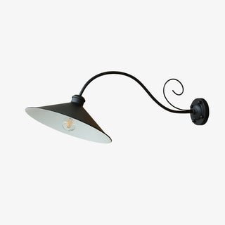 Vintage Metal Wall Light – Retro Outdoor Light With Iron Wall Sconce Finish