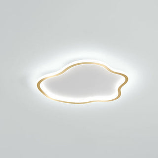 Flush Mount Ceiling Light – Modern Creative Silicone Iron Fixture for Bedroom