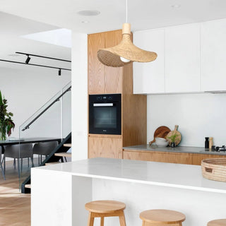 Bamboo Pendant Lamp – Bohemian Pendant Light for Interiors | Handwoven Natural Ceiling Light
