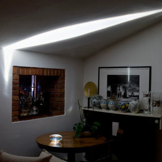 Elegant crystal LED lamp — modern warm white ambient