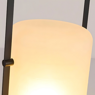 Outdoor solar powered lamp — warm ambient night setting