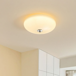 French glass minimalist ceiling lamp – LED dining room glow