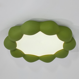 Minimalist Resin Ceiling Light – Modern LED Flush Mount for Dining & Living Room