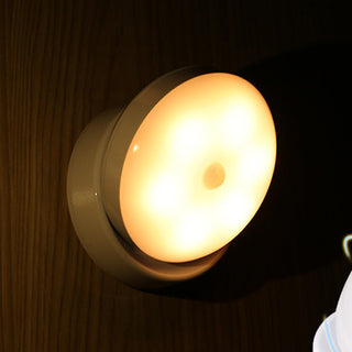 Mini LED wall light rechargeable cordless white acrylic — hallway dining