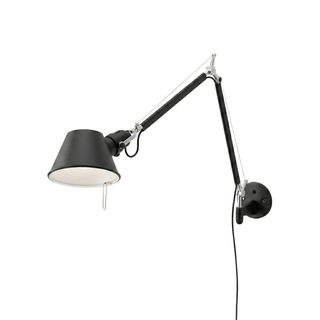 Black Wall Light – Adjustable Aluminum LED Reading Lamp with Directable Arm