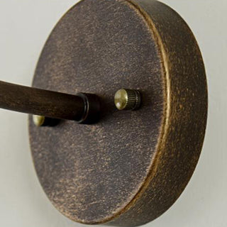 Antique Brass Wall Light – Rustic Outdoor Wall Light with Warm LED Glow