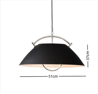 Adjustable Nordic pendant from above — modern dining ceiling lamp