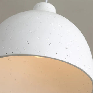 Resin Pendant Lamp - Rustic Bowl Pendant Light for Kitchen Island Lighting