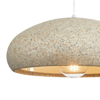 Lámpara Colgante Beige Piedra - Lámpara Colgante Ajustable Moderna para Comedor