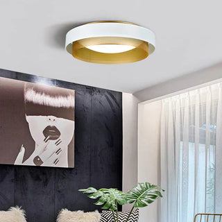 LED panel ceiling fixture flush mount – minimalist bedroom