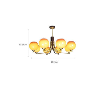 Vintage Ceiling Light – Gold Ceiling Lamp With Warm Ambient Lighting & Retro Style