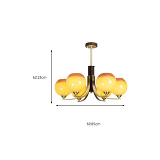 Vintage Ceiling Light – Gold Ceiling Lamp With Warm Ambient Lighting & Retro Style